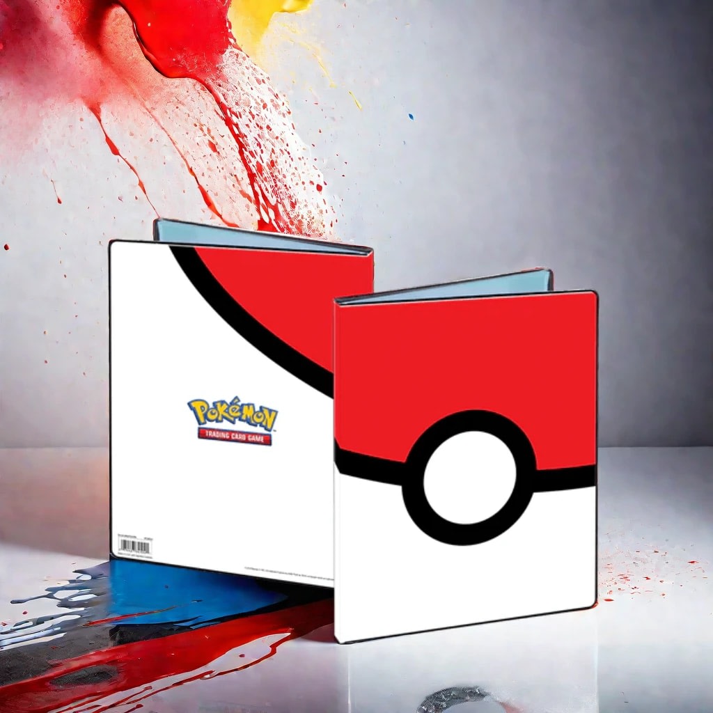 Ultra Pro Portfolio - Pokémon : Poké Ball - 4 Pocket - Scroll and Circuit Games